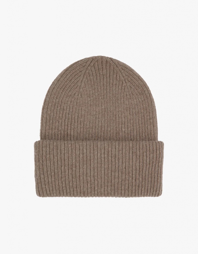 Colorful Standard Wool Hat Warm Taupe